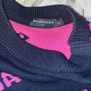 XL Balenciaga sweater